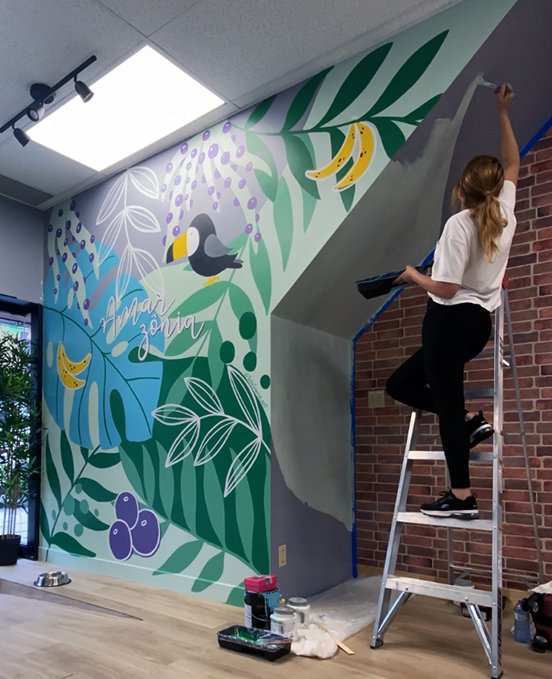 Painting Acai Concept