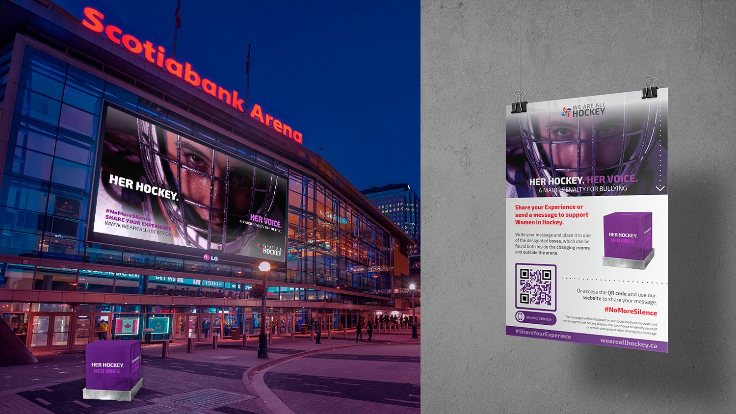 We Are All Hockey Marketing Activation