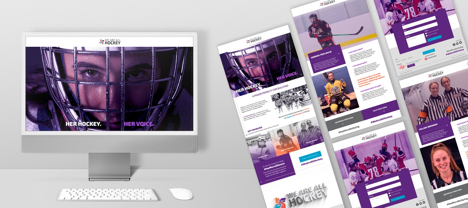 We Are All Hockey website